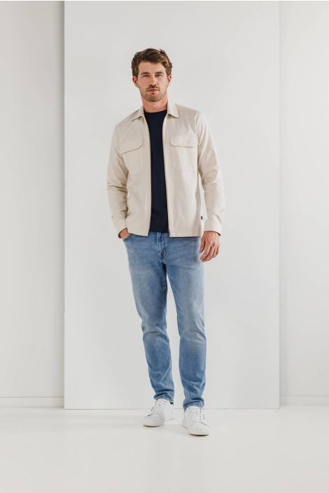 State of Art shirt ls plain - zip
